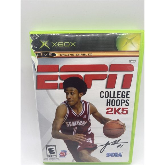 ESPN College Hoops 2K5 - Original Xbox Game NO MANUAL Tested works - Picture 1 of 5